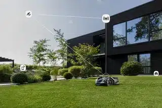 Automower Husqvarna installazione senza filo perimetrale